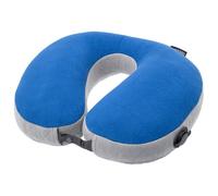 Cocoon - U-Shaped Down Neck Pillow - Coussin - 33 x 27 x 12 cm - true blue / grey