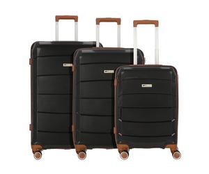 Cocoono Graz 4 roues Set de valises 3 pièces brun