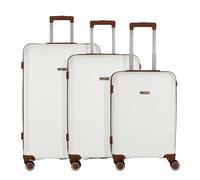 Cocoono Graz 4 roulettes Set de valises 3 pièces blanc