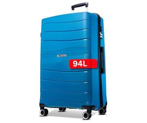 Cocoono Leon - Grande valise de voyage à roulettes - Grand volume de 94 l - Avec serrure TSA, valise et chariots - Valise de voyage rigide - Taille XL, pétrole, xl, Valise à coque rigide