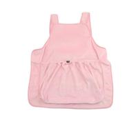 cocoontail Tablier réglable pour chat avec poche à capuche - Tablier de toilettage en peluche, sac de poitrine anti-chute pour chats et petits chiens, (rose)
