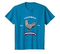 Cocorico Français Vintage Depuis 1789 France Bastille T-Shirt, Enfant, Saphir, 10 Ans