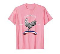 Cocorico Français Vintage Depuis 1789 France Bastille T-Shirt, Homme, Rose, XXL