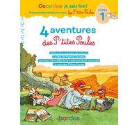 Cocorico Je sais lire ! 1res lectures - 4 aventures P'tites Poules - Niveau 1 Tome 4 - Marie-Christine Olivier - Bordas - cartonné - Scolaire / Universitaire