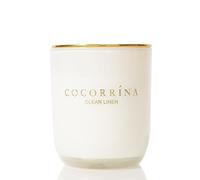 Cocorrína Candle Bougie Parfumée en pot - Linge Propre, Durée de combustion jusqu'à 22 heures, Bougie Naturelle de Soja, Bougie Cadeau de Noël, 180g