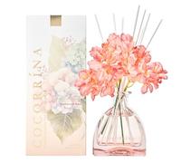 COCORRÍNA Diffuseur de Parfum 250ml, Sandalwood Rose avec 8 Diffuseur Bâtonnets Diffuseur Parfum Maison, Decoration pour Chambre, Salon, Salle de Bain