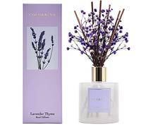 Cocorrína Diffuseur de parfum de qualité supérieure avec haleine de bébé préservée et bâton de coton Lavande Thym | Diffuseur d'huile parfumée pour chambre à coucher, salle de bain, salon