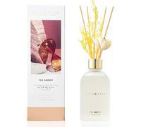 COCORRÍNA Diffuseur Parfum Maison - Figue Ambre 200ml Diffuseur de Roseau avec 8 bâtonnets - Parfum de Maison Bureau Chambre Salle de Bain Etagère Décoration