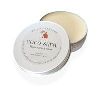 CocoShine - Cire naturelle et vernis pour Jesmonite, Béton, Argile I Protège & Illumine vos pièces. Parfumé à la coco et à la vanille. Vernis 100% naturel Carnauba et Coco - 100 ml avec applicateur
