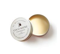 CocoShine - Cire naturelle et vernis pour Jesmonite, Béton, Argile I Protège & Illumine vos pièces. Parfumé à la coco et à la vanille. Vernis 100% naturel Carnauba et Coco - 50 ml avec applicateur