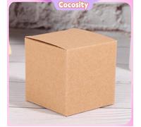 Cocosity Boîte à bonbons Lot De 50 Sacs Cadeaux En Papier Kraft quincaillerie coffret 50 cartons/ensemble sans corde de chanvre
