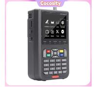 Cocosity compteur de satellite Satellite Finder Compteur de Portable 950-2150 MHz Analyse du Spectre Connecteur outillage test