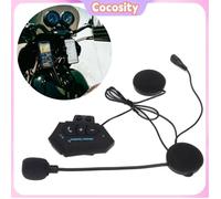 Cocosity Écouteur Bluetooth de moto Motorcycle BT Earphone Helmet BT Intercom Headset With Automatic Answering H Hot video baladeur