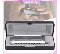 Cocosity Harmonica chromatique Harmonica, Instrument de Musique à Vent Polyphonique à 2 Faces Pure Sound instruments harmonica