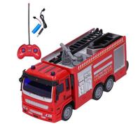 Cocosity Jouet Camion de Pompiers Modèle Télécommandé avec Lumières et Sons
