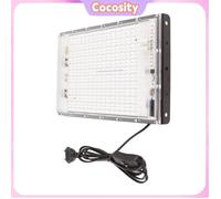 Cocosity Lampe de bronzage Lampes de Bronzage 100W pour un Usage Domestique, 192LEDs Lampe Solaire outillage baladeuse Bouchon UE