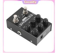 Cocosity Pédale d'effet de guitare Pédale de Synthétiseur de Guitare, Fils Exceptionnel Dépassement Précis instruments accordeur