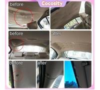 Cocosity Rivets de réparation de toit de voiture 60pcs Rivets de réparation de toit de la voiture Affaissard Fixation auto coffret