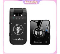 Cocosity Système de retour in-ear sans fil 2.4G - Récepteur clip collier portable - Distance efficace de 131ft -10h - Liv eperf