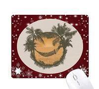 cocotier cloud hamac beach tapis de souris en hiver flocon de neige