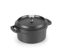 Cocotte 10 cm en fonte noir fonte d'aluminium 10.00 cm LACOR 12.00x11.00 cm
