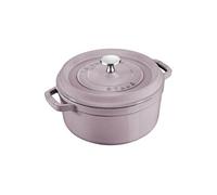 Cocotte 20 cm STAUB, Rond(e), fleur de cerisier, Fonte fleur de cerisier G