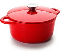Cocotte 21x10cm 2,7l rouge - Ibili