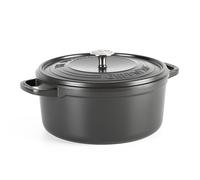 Cocotte 22 cm fonte d'aluminium revêtement céramique noir-Celeste22.00 cm GREENP