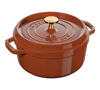 Cocotte 22 cm, Fonte, Rond(e), Cannelle Staub