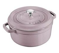 Cocotte 22 cm STAUB, Rond(e), Fleur de cerisier, Fonte ---fleur de cerisier G