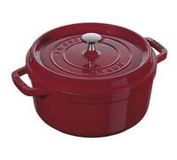 Cocotte 24 cm, Rond(e), Bordeaux, Fonte bordeaux G
