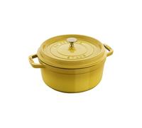 Staub Cocotte en fonte ronde 24 cm – Citron