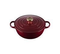Cocotte 26 cm Le Creuset Signature Fonte 21114269490441 Garnet