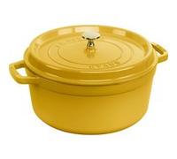 Cocotte 26 cm Staub, Rond(e), Citron, Fonte ---Citron G