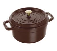 Staub La Cocotte Cocotte 28 cm, Rond(e), Chocolat, Fonte