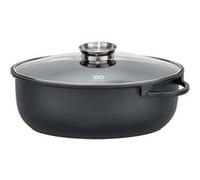Cocotte 38 x 25 cm en fonte aluminium antiadhésive 7 L Elo Alucast Noir