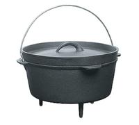 Barbecook Cocotte Acier 3L Noire, 25 cm