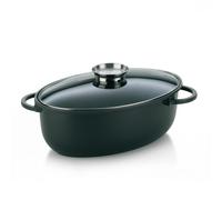 Cocotte à braiser ovale 8L Kerros fonte aluminium 45x28 cm