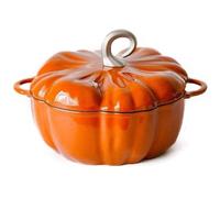 Cocotte à citrouille, marmite émaillée, poêles hollandaises antiadhésives, casserole à ragoût, grande cocotte avec couvercle, batterie de cuisine robuste allant au four