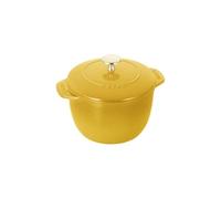 Cocotte à riz 16 cm, Rond(e), Citron, Fonte