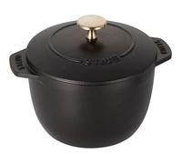 STAUB Cocotte en fonte Rice 1.6 L Noir