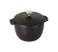 Cocotte à riz 16 cm, Rond(e), Noir mat, Fonte Noir Mat G
