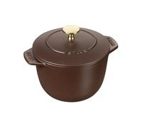 Staub La Cocotte Cocotte à riz 16 cm, Rond(e), Chocolat, Fonte