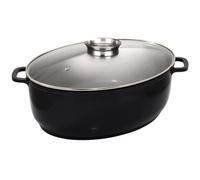 Cocotte - BAUMALU - Jumbo - Fonte d'aluminium - Anti-adhésif - 43x33x13.8 cm