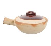 Cocotte Casserole Pot en argile Pots de cuisson Couvercles marmite riz faïence