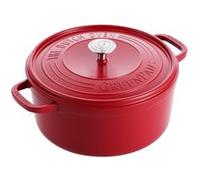 CELESTE ROUGE Cocotte Infinity Pro aluminium revêtement céramique GreenPan D26