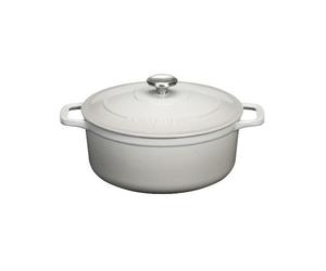 Cocotte - CHASSEUR - PUC472061 - 20cm - Fonte émaillée - Macadamia intérieur Noir