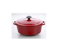 Cocotte ovale 25 cm rouge Chasseur
