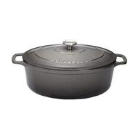 Cocotte - CHASSEUR - PUC473389 - Fonte émaillée - 33 cm - Caviar - 9 L