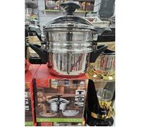 Cocotte + Couscoussier Inox 4 L ¿ Ustensile De Cuisine Polyvalent - Induction - Tout Feux